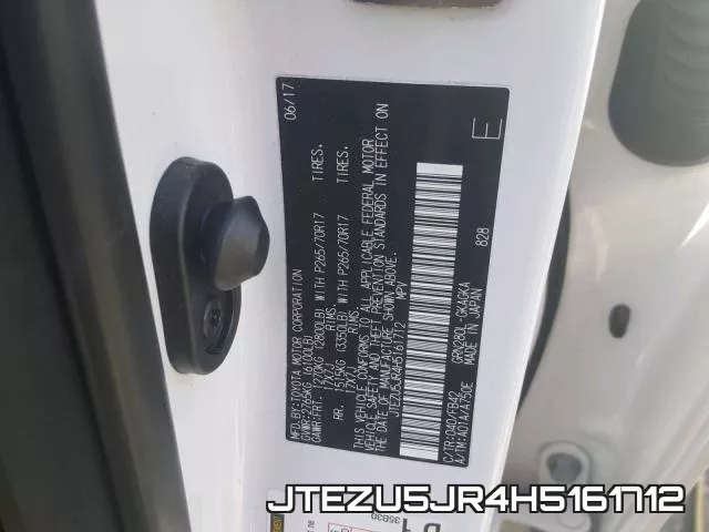 JTEZU5JR4H5161712 фото 2