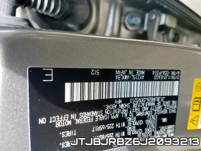 JTJBJRBZ6J2093213 фото 2
