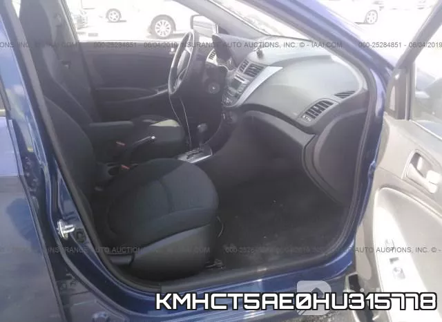KMHCT5AE0HU315778 фото 6