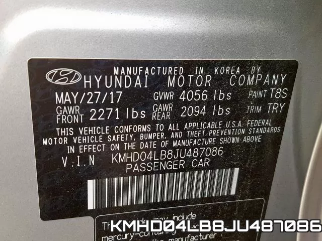 KMHD04LB8JU487086 фото 2