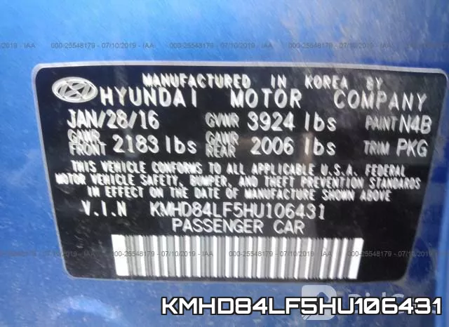KMHD84LF5HU106431 фото 10
