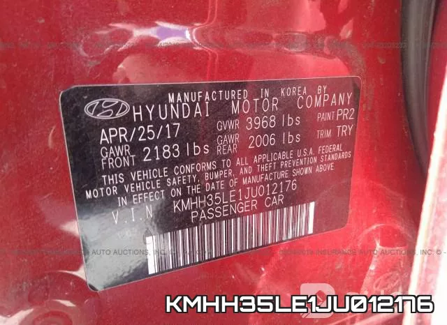 KMHH35LE1JU012176 фото 10