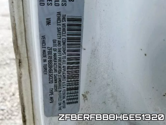 ZFBERFBB8H6E51320 фото 2