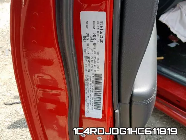 1C4RDJDG1HC611819 фото 2
