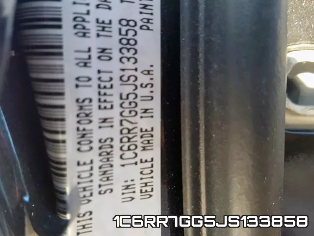 1C6RR7GG5JS133858 фото 2