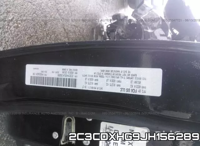 2C3CDXHG9JH156289 фото 10