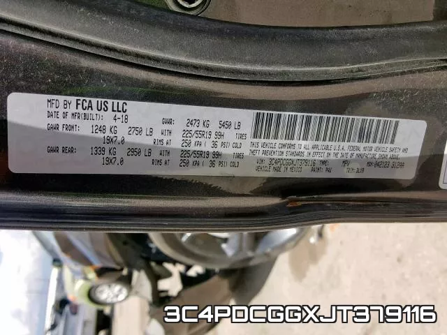 3C4PDCGGXJT379116 фото 2