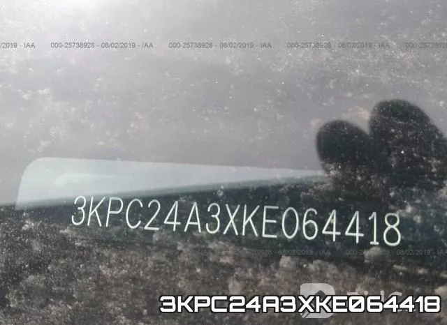 3KPC24A3XKE064418 фото 10