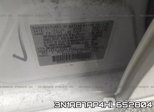 3N1AB7AP4HL652804 фото 10