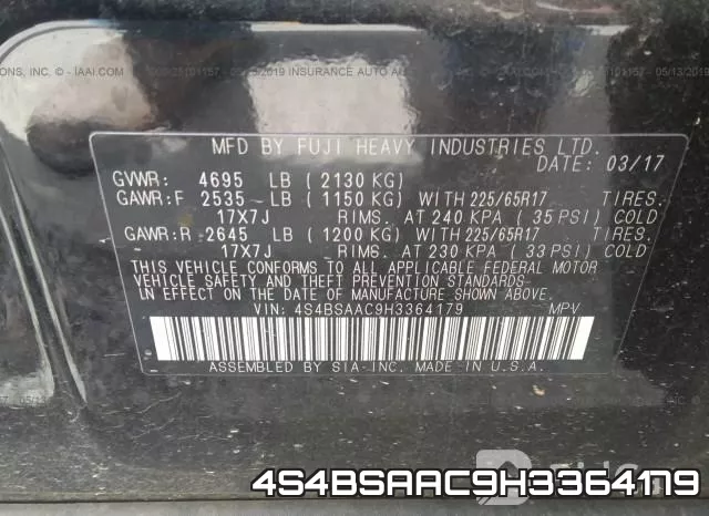 4S4BSAAC9H3364179 фото 10