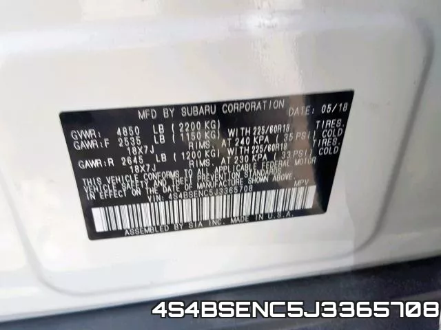 4S4BSENC5J3365708 фото 2