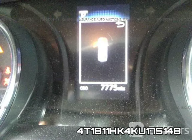 4T1B11HK4KU175148 фото 8