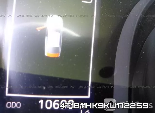 4T1B11HK9KU172259 фото 8