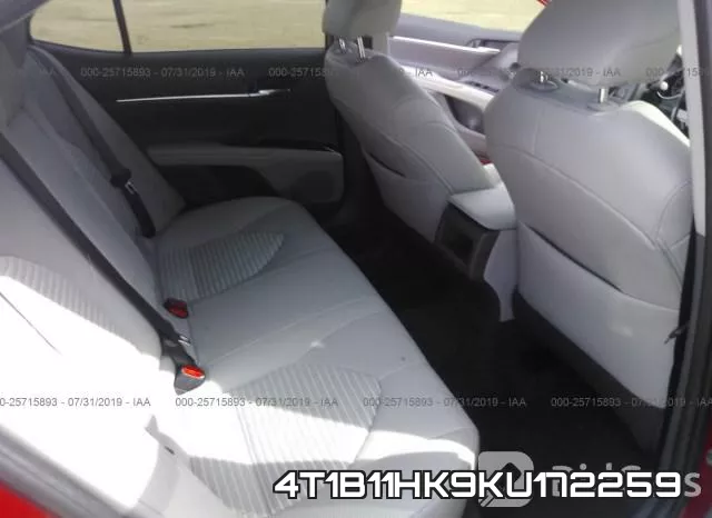 4T1B11HK9KU172259 фото 9
