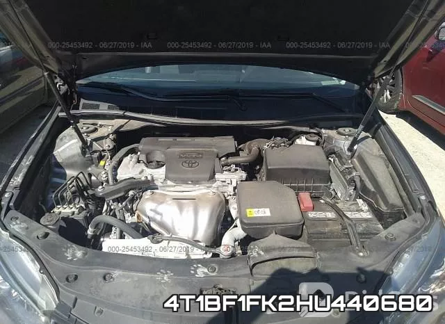 4T1BF1FK2HU440680 фото 2