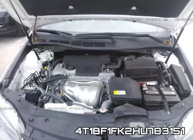 4T1BF1FK2HU783151 фото 2