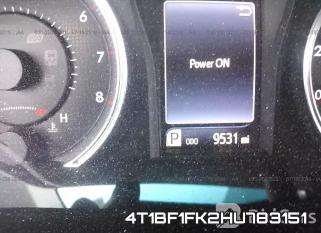 4T1BF1FK2HU783151 фото 8