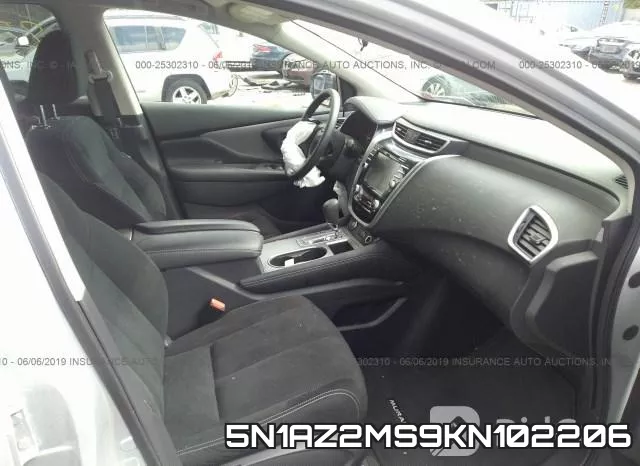 5N1AZ2MS9KN102206 фото 6