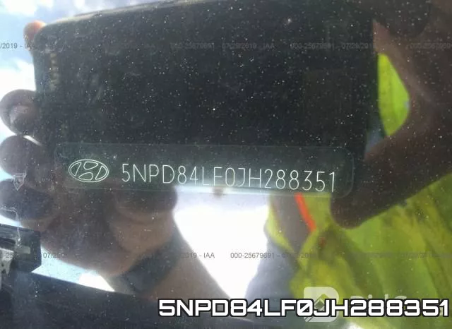 5NPD84LF0JH288351 фото 10