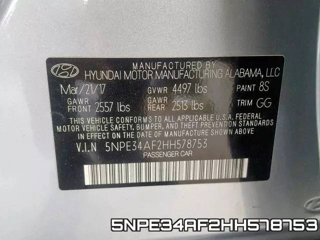 5NPE34AF2HH578753 фото 2