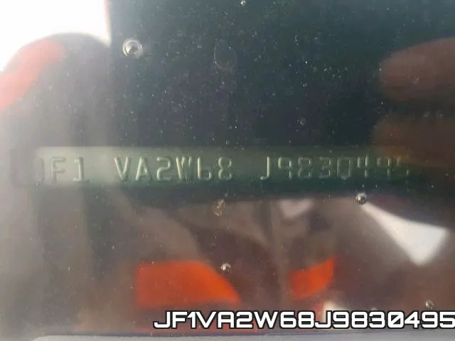 JF1VA2W68J9830495 фото 10