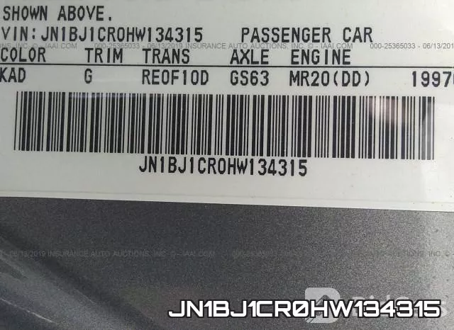 JN1BJ1CR0HW134315 фото 10