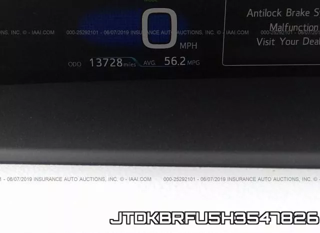 JTDKBRFU5H3547826 фото 8