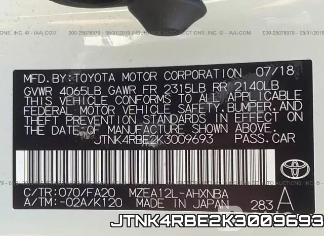 JTNK4RBE2K3009693 фото 9