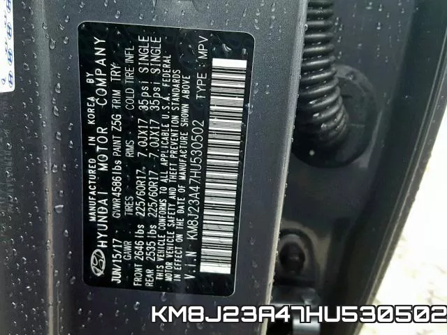 KM8J23A47HU530502 фото 2