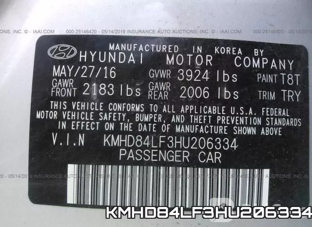 KMHD84LF3HU206334 фото 10