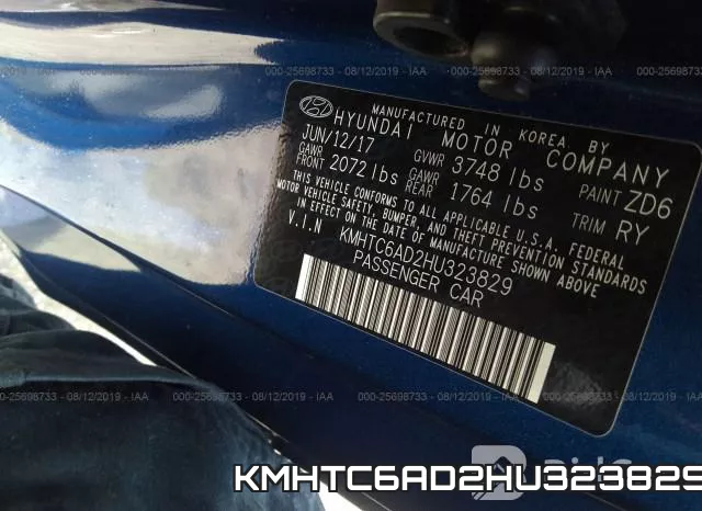 KMHTC6AD2HU323829 фото 10