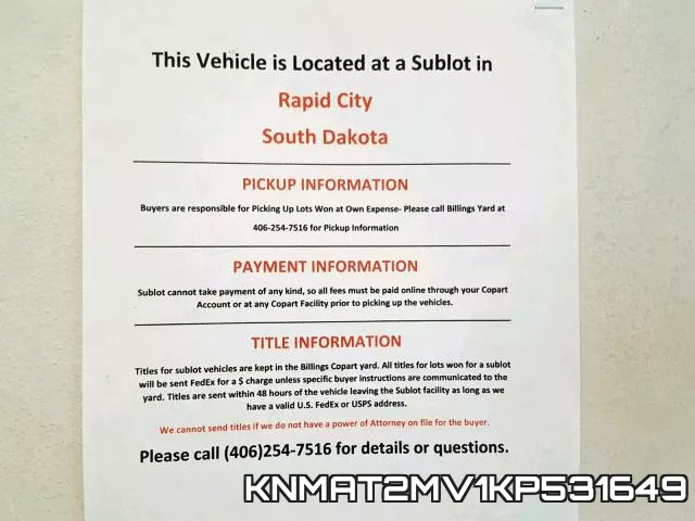 KNMAT2MV1KP531649 фото 10