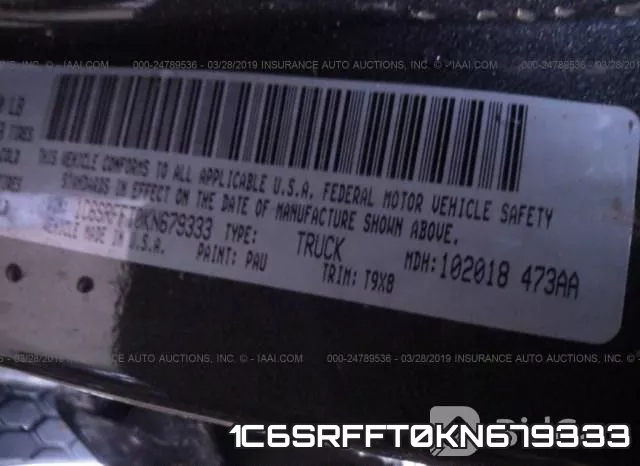 1C6SRFFT0KN679333 фото 10