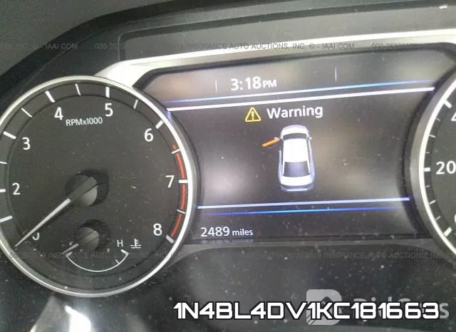 1N4BL4DV1KC181663 фото 8