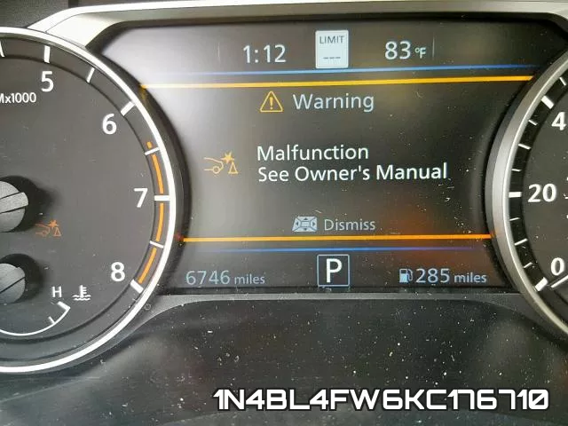 1N4BL4FW6KC176710 фото 9