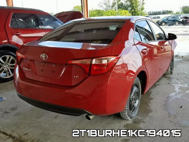 2T1BURHE1KC194015 фото 5