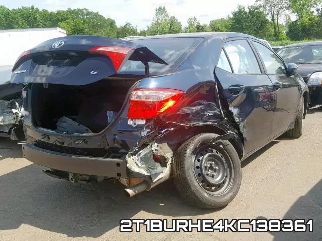 2T1BURHE4KC138361 фото 5