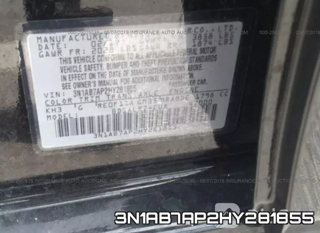 3N1AB7AP2HY281855 фото 10