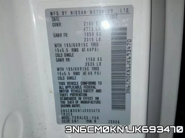 3N6CM0KN1JK693470 фото 2