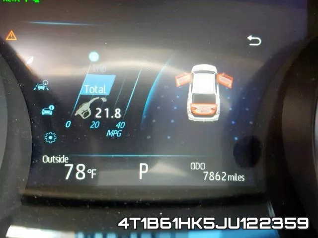 4T1B61HK5JU122359 фото 9