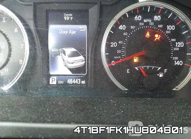 4T1BF1FK1HU804801 фото 8