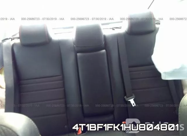 4T1BF1FK1HU804801 фото 9