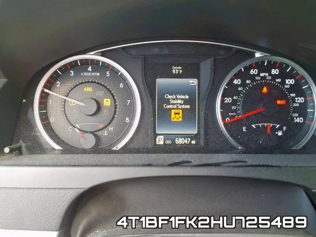 4T1BF1FK2HU725489 фото 9