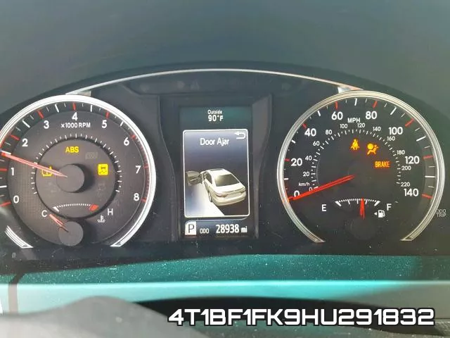 4T1BF1FK9HU291832 фото 8