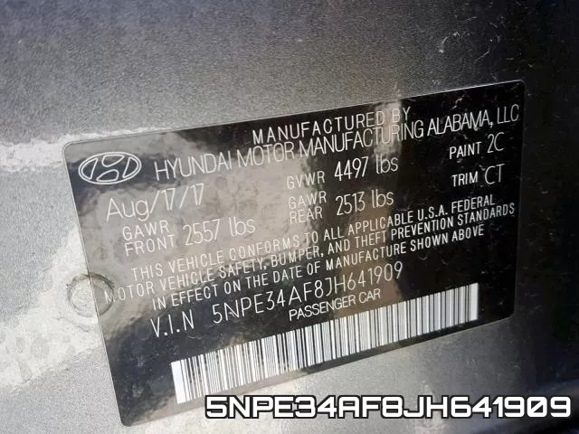 5NPE34AF8JH641909 фото 2