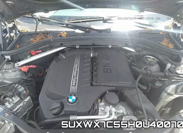5UXWX7C55H0U40070 фото 2