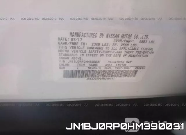JN1BJ0RP0HM390031 фото 10
