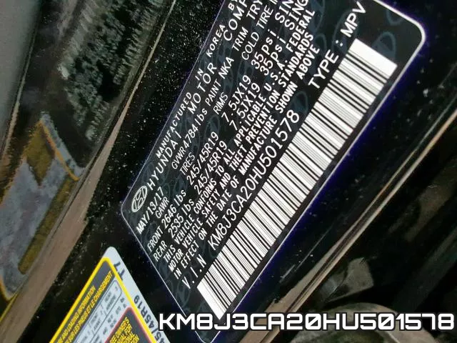 KM8J3CA20HU501578 фото 2