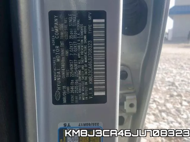 KM8J3CA46JU708323 фото 2