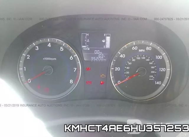 KMHCT4AE6HU357253 фото 8